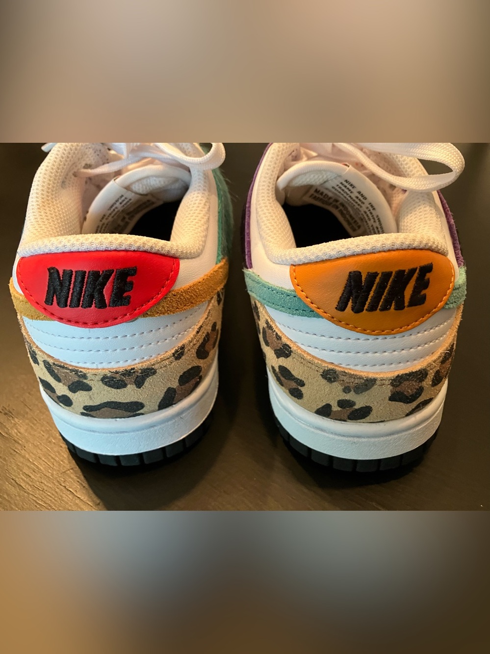 RARE Nike Wmns Dunk Low SE Safari Mix Sneakers Shoes NEW - Picture 7 of 10